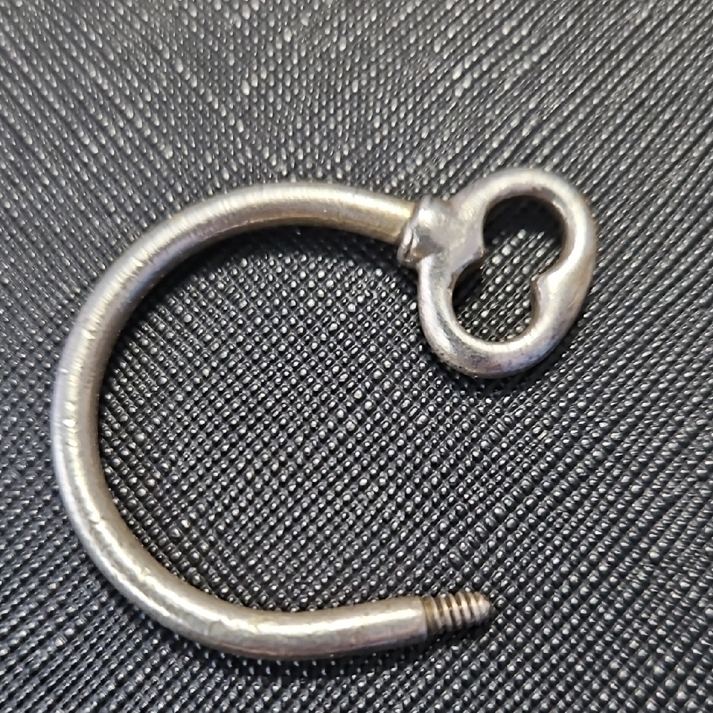 NEW Tiffany & Co. PARTS Sterling Silver House HorseShoe  Key Ring- PARTS